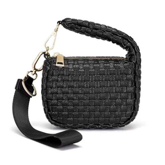 Handbags - Women's Cute Mini Quilted Wristlet Gift Pouch Puffer Evening Bag